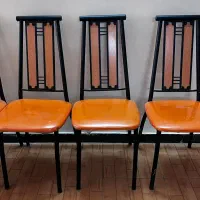 صندلی فلزی وصندلی تاشو مخصوص سالن آرایشگاه