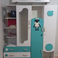 کمد بچه همراه ویترین و باکس