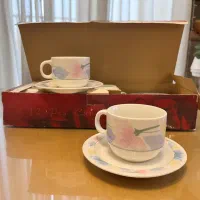 سرویس فنجان و نعلبکی ۶ نفره TOOBA Pine Porcelain