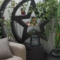 ویترین کنار سالن