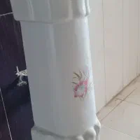 فروش روشویی نو همراه با شیر استیل|لوازم سرویس بهداشتی|عجب شیر, |دیوار