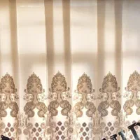 پرده پذیرایی با دوعدد یالان مخمل