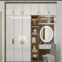 طراحی و اجراء  کابینت و کمد دیواری دکوراسیون منزل|جاکفشی، کمد، دراور|ساوه, |دیوار