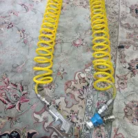 شلنگ پمپ باد با سری