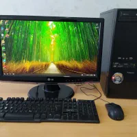 کامپیوتر پرسرعت i3 رم 8 هارد 500 مانیتور 20 اینچ