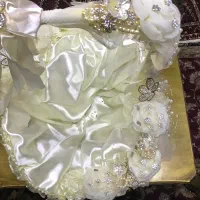 سبد غنچه عروس  دو عدد سایز بزرگ و یکی کمی کوچکتر|صنایع دستی و سایر لوازم تزئینی|تهران, سلسبیل جنوبی|دیوار