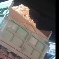 حمل اجر سیمان نخاله ماسه با کمپرسی ده تن