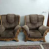 فروش فوری مبل۷نفره|مبلمان خانگی و میز عسلی|جهرم, |دیوار