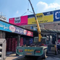 جرثقیل خاور و(بنز911)۵،۳تا۷تن دکل بلند ۲۰متری کفی|خدمات حمل و نقل|تبریز, |دیوار