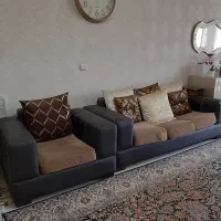 فروش مبلمان راحتی ۷ نفره|مبلمان خانگی و میز عسلی|شیراز, شهرک والفجر|دیوار