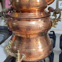 کتری و قوری مسی|قوری، کتری، قهوهساز دستی|پاکدشت, پاکدشت (مامازند)|دیوار