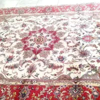 یک جفت فرش کاشمر طرح اولیا درجه یک|فرش|تبریز, |دیوار