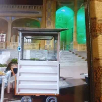 گاری چهار چرخ ساندویچی شش کاره