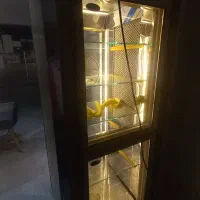 یخچال ایستاده ویترینی زاگرس درحد نو