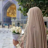 چادر عروس سنگ دوزی اجاره ای  (رنگ کرم)