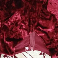 پیراهن مجلسی مخمل زرشکی|لباس|گناباد, |دیوار