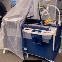 تخت کنار مادر  و تخت پارک  و ننو و جای تعویض