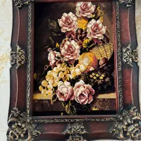 تابلو فرش طرح گل
