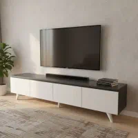 میز تلویزیون تمام ام دی اف ارسال رایگان