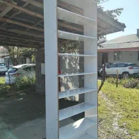 یکسری لوازم چوبی|کتابخانه، شلف، قفسه‌های دیواری|سنگر, |دیوار