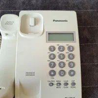 تلفن رو میزی پاناسونیک    نو و آکبند|تلفن رومیزی|کیش, |دیوار