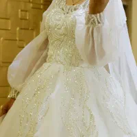 لباس عروس نونو تن نخورده خودم دوختم