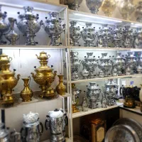 yrrسماور ذغالی jfer برنجی مسی گازی زغالی برقی|سماور، چایساز، قهوهساز|اصفهان, دستگرده|دیوار