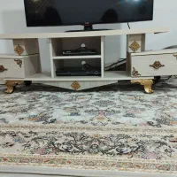 قالیچه پشتی ۱۲ عددی سالم و نو و میز تلوزیون|فرش|سنندج, |دیوار