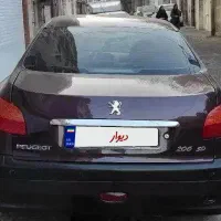 پژو206SDصندوقدارV20مدل89فزانسوی بی رنگ کم کارکرد|خودرو سواری و وانت|ری, سیزده آبان|دیوار