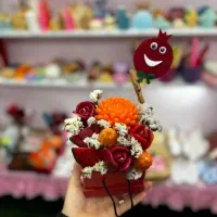 فروش گل های شمع مخصوص روز مادر و شب یلدا|صنایع دستی و سایر لوازم تزئینی|بندر انزلی, آخرخط|دیوار