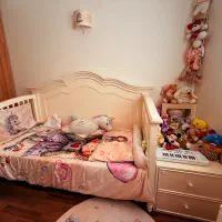 سرویس خواب کودک تمام چوب شیک و سالم