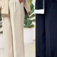 شلوار نیم بگ مشکی و رنگی|لباس|دهلران, |دیوار