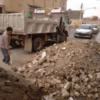 حمل نخاله ومصالح ساختمانی