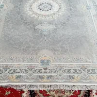 فرش طوسی حاشیه طلایی  ۹ متری ۳عدد ۱۲۰۰ شانه|فرش|ابهر, |دیوار