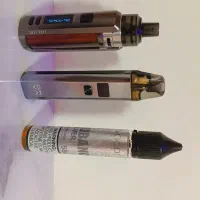 فروش دو عدد ویپ همراه باقطره اورجینال سالت