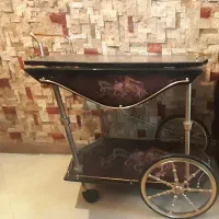 کاسکه چوبی تزیینی در حد نو تمیز