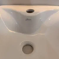 روشویی طوسی و سفید ۴۰ × ۳۷|لوازم سرویس بهداشتی|تبریز, |دیوار