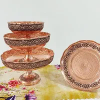 سرویس پذیرایی بسیار زیبای مسی