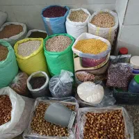 احبوبات به قیمت عمده عدس ۱۱۰ چیتی ۲۶۰ لپه ۲۱۰