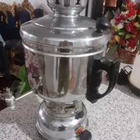 سماور گازی تمیز کم کار کرد