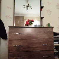 دراور دارای ۴کشو واینه|جاکفشی، کمد، دراور|کیش, |دیوار