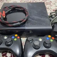 ایکس باکس 360سوپر اسلیم دو دسته جیتگ|کنسول، بازی ویدئویی و آنلاین|محمدیه-قزوین, |دیوار