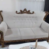 مبل ۷نفره سلطنتی|مبلمان خانگی و میز عسلی|لولمان, |دیوار