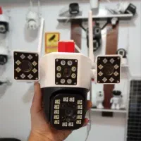 دوربین سیمکارت خور بیسیم خورشیدی ضدآب سمنان|دوربین مداربسته|سمنان, |دیوار