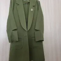 مانتو کتی در حد نو پارچه کرپ درجه 1