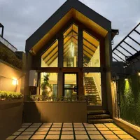 ویلابا ویو برکه/سقف شیشه ای/تمیز/بی واسطه