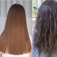 مدل برای انجام خدمات کراتین، احیا، و صافی