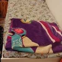 یک عدد تختخواب یک نفره به همراه تشک طبی
