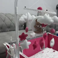 آویز گهواره یا تخت|اسباب و اثاث بچه|بیرجند, |دیوار