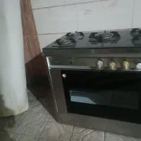 اجاق گاز شیشه ای طرح فر و اجاق طرح فر معمولی